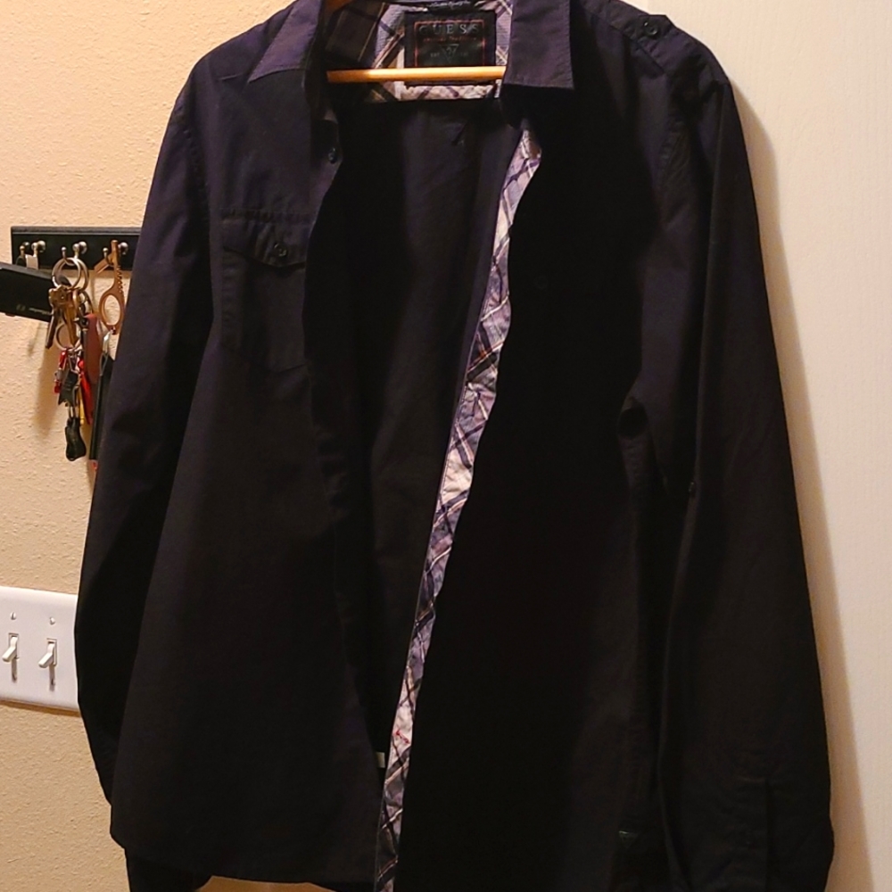 Guess Men's Botton Down Shirt